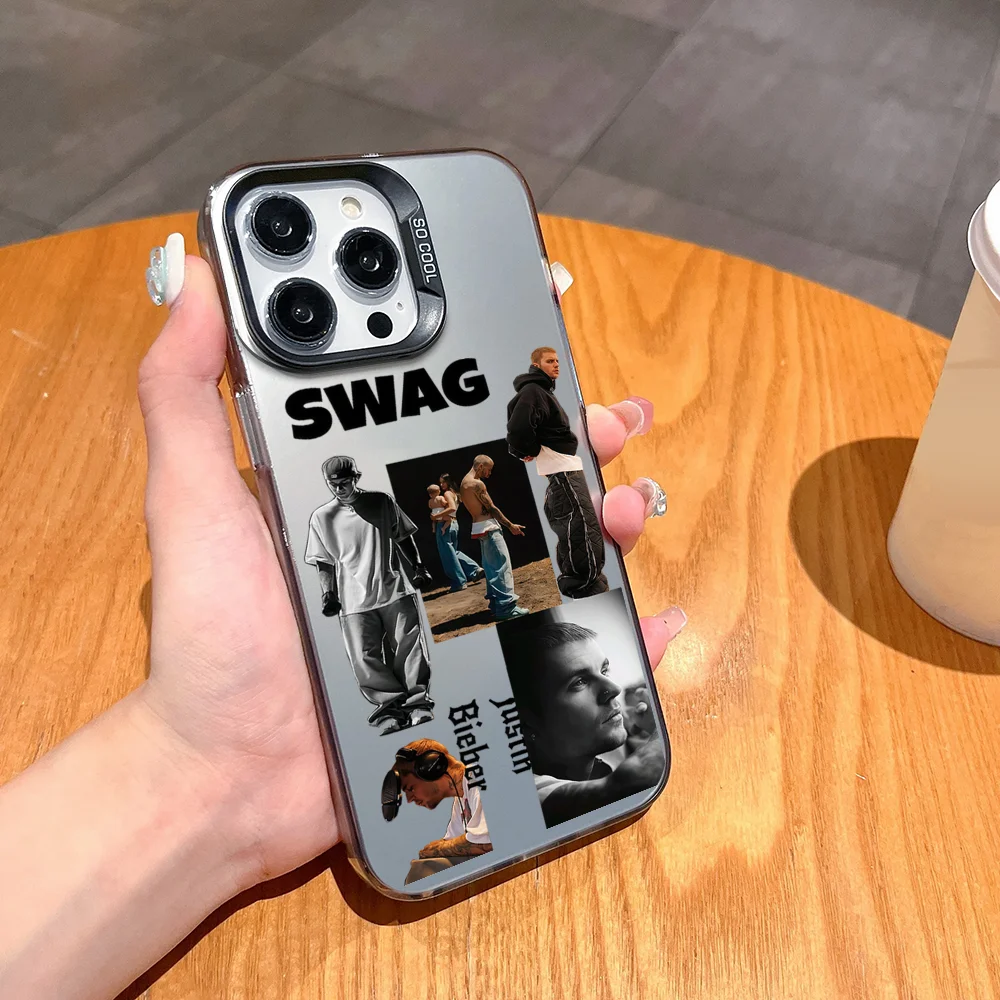 Фото Канадский певец J-Justin B-Bieber чехол для телефона FUNDA для Samsung S25 S24 S23 A07 A17 A06 Ultra FE Plus Защитный цветной чехол IMD №3