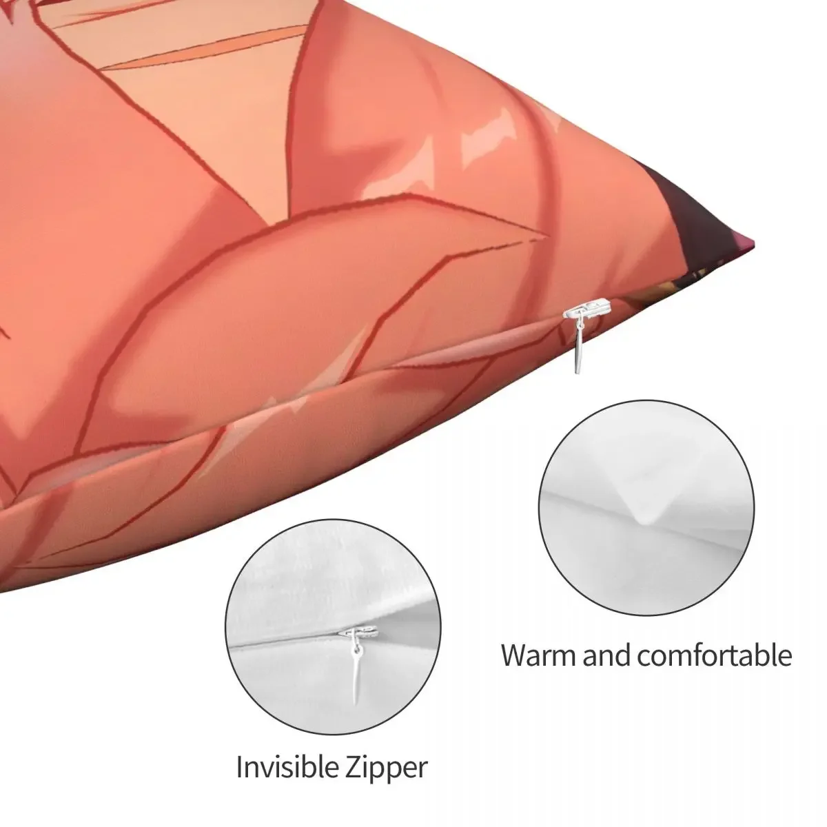 Наволочка Yanfei Smug Genshin с рисунком фотография подарок милая Подушка Kaeya семейная