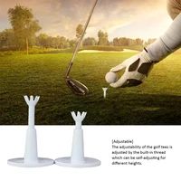 golf range tees adjustable golf tees 2pcs per pack rubber