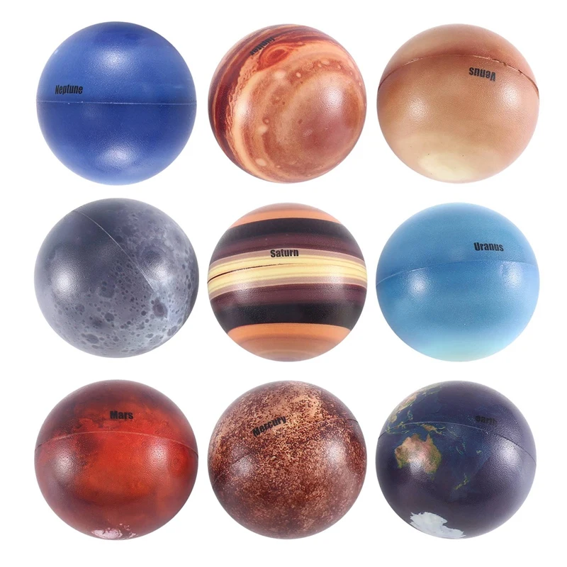 

Solar System Stress Balls Anti Stress Ball Planets For Kids Solar System Toys Model Planet Squishy Balls Educational Toy