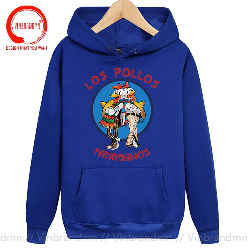 LOS POLLOS Hermanos мужские толстовки с капюшоном осень высокое качество толстовка Chicken