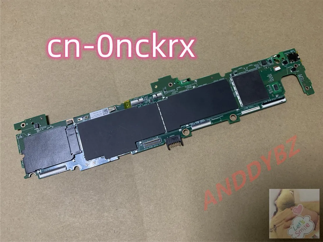 Б/у, новая материнская плата для DELL Venue 11 Pro 5130, модель 0NCKRX с системой win10/win8, прекрасно работает