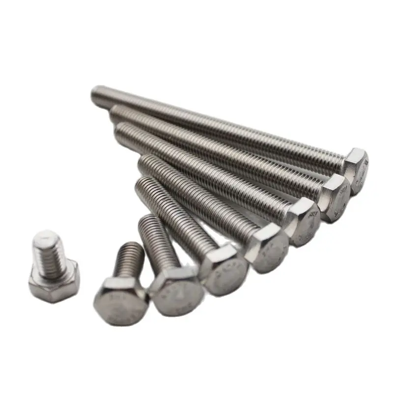 

M6 Hexagon Pure Titanium Screws Bolts GR2 TA2