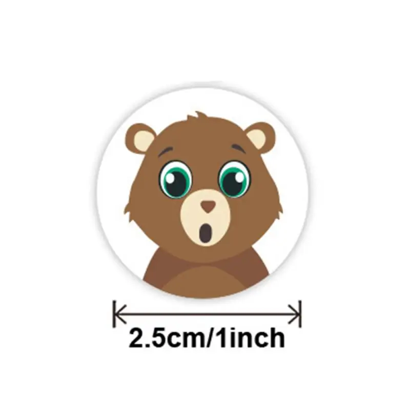 

Детские наклейки с мультяшными животными, наклейки с милыми животными, наклейки для учителей детского сада, наклейки, этикетка для упаковки, украшение для дома