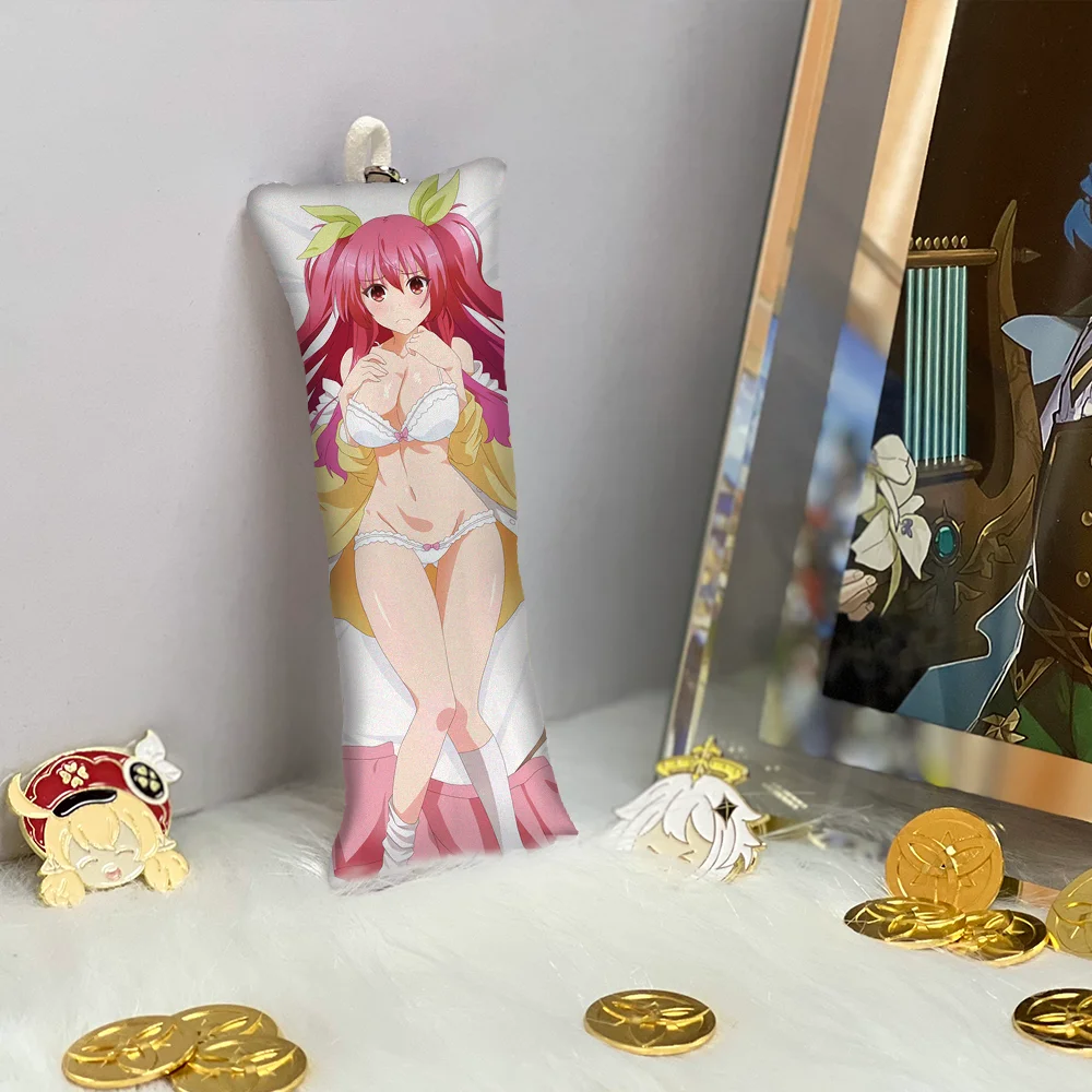 

STELLA VERMILLION Mini Dakimakura Keychain Phone Pendant A TALE OF WORST ONE Anime Accessories Key Ring Body Pillow Bag Pendant