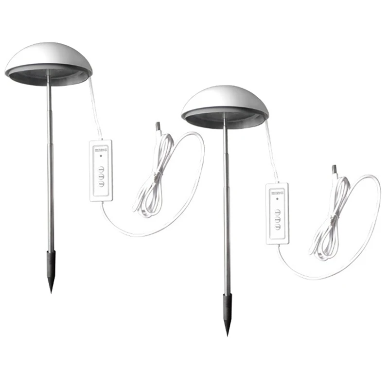 

Grow Lights For Indoor Plants, Full Spectrum Plant Light For Indoor Plants, 3/6/12H Auto On/Off Timer Plant Light, 2Pcs