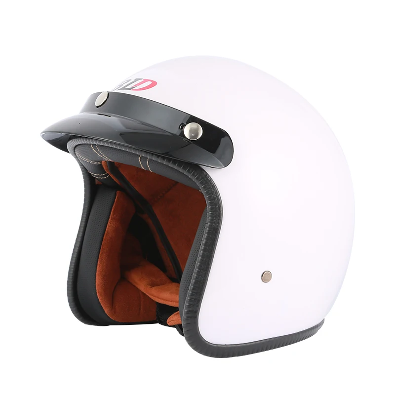 

BLD Classic Open Helmet Motorcycle Retro Motorcycle Cascos De Motociclistas Helmets 3/4 Chopper Casco Moto DOT Certified -ZZM