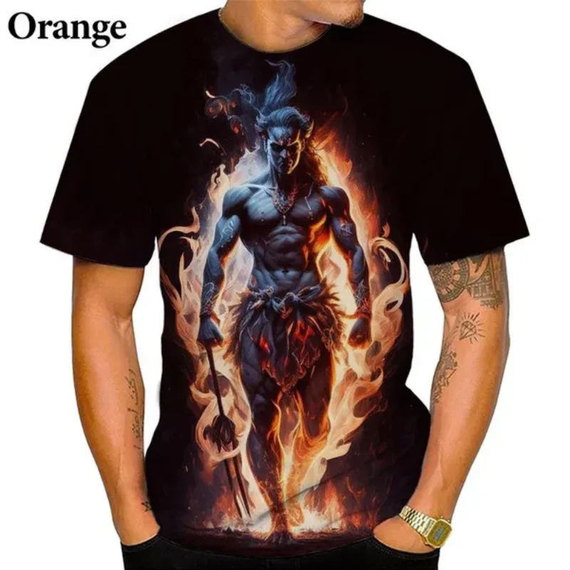 Рисунок 6 - Футболка унисекс с 3D-принтом «индуийский Бог Шива»