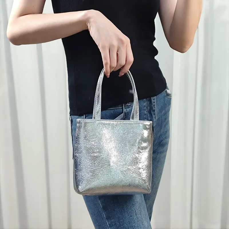 Women's Leather Small Square Bag 11 Colors 2023 New Female Luxury Designer Handbag Wallet Women's Crossbody Bag Shoulder Bag