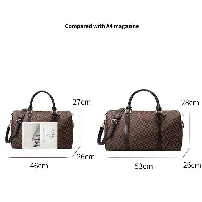 Men Large Capacity Tote Bag Fashion Short Distance Sports Bag Gym Bag Travel Bag Organizer Designer Suitcase Luggage Bag