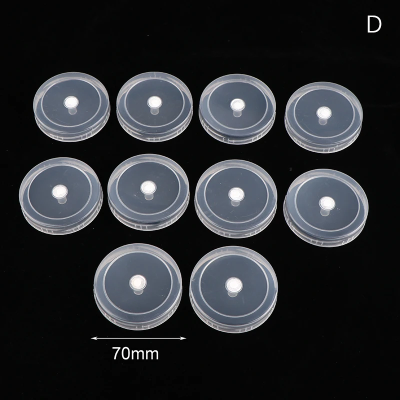 

Крышки для бутылок YOWEI, пластик, 53/63/70 мм, 10 шт.