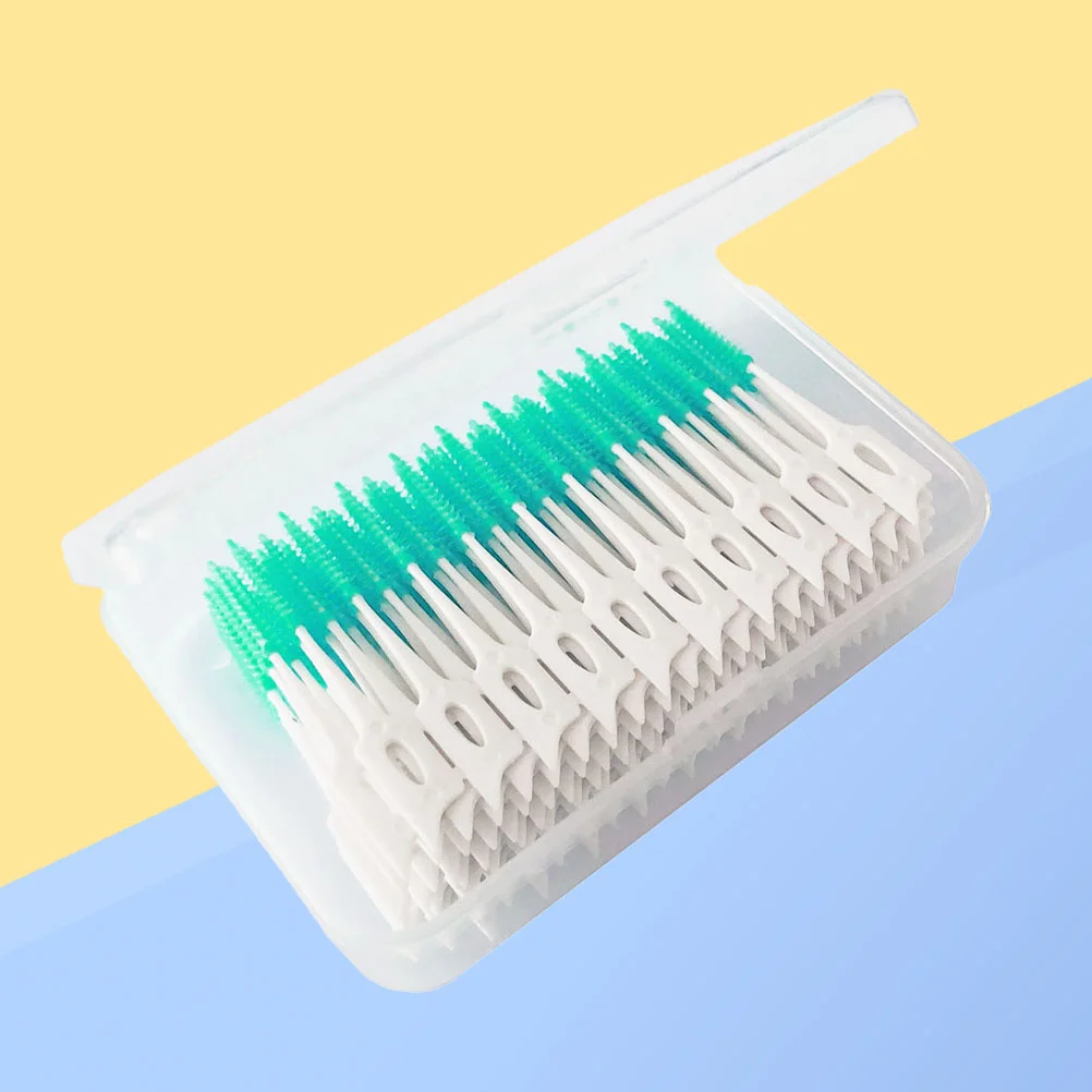 

160 Pcs Soft Tooth Flossing Heades Clean Tool Disposable Orthodontics Oral Care Kites Nursing