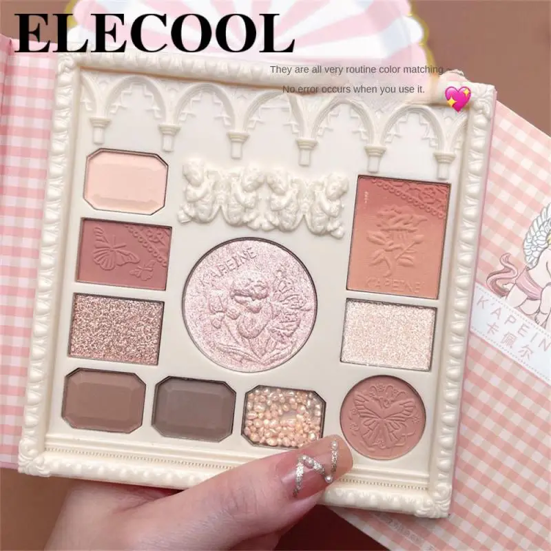 

Matte Eye Shadow Gross Weight 110g Fine Powder Easy To Use One Plate Is Multi-useful Small And Exquisite Appearance Eye-shadow