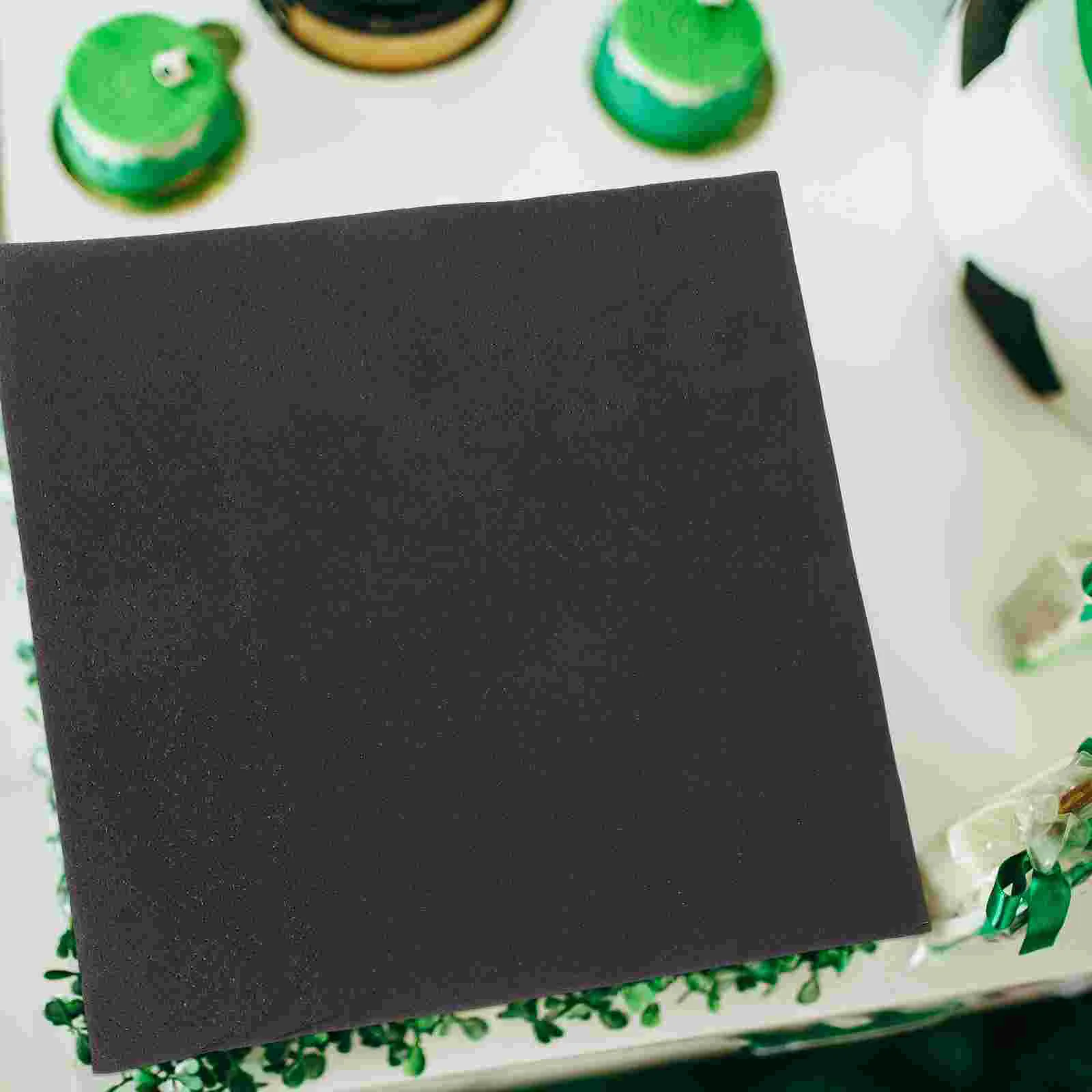 20 шт. черные салфетки для обеда свадебных вечеринок особых мероприятий