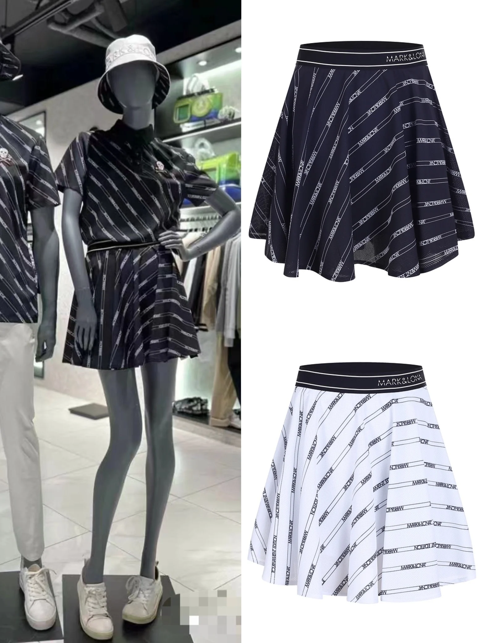 

Одежда для гольфа женский топ с коротким рукавом Корейская версия плиссированная юбка спортивный уличный бальный костюм