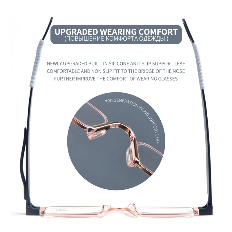 Новинка складные очки для чтения Guanhao HD мужчин и женщин Вращающиеся Очки с