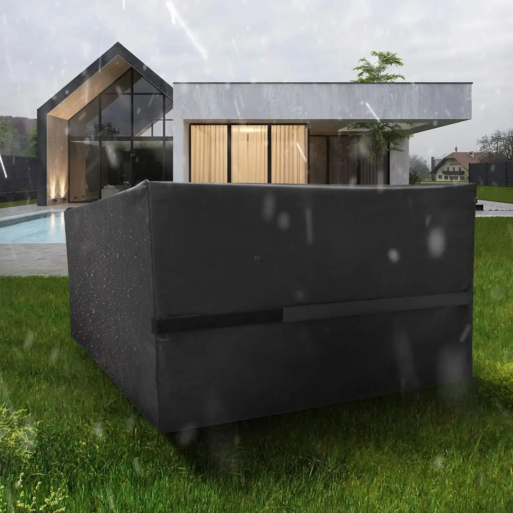 

Large Size Outdoor Furniture Covers Waterproof Rain Snow Dust Wind-Proof Anti-UV Oxford Fabric Garden Lawn Patio Furniture Cover