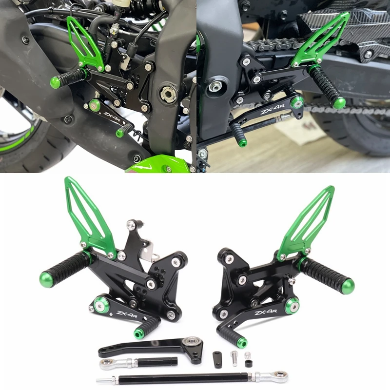 Регулируемая Задняя Подставка Для Ног Мотоцикла Детской Модели ZX4R ZX4RR 2023-2024