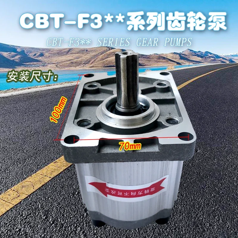 Шестеренный насос гидравлический масляный CBT-F310 CBT-F306 CBT-F320 CBT-F314 CBT-F316