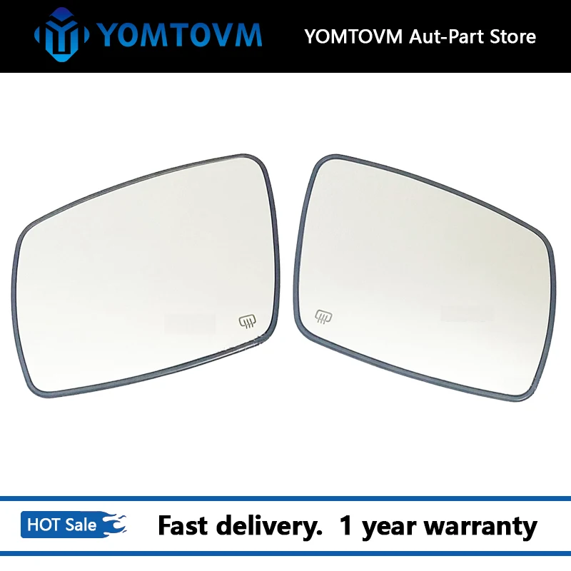 

Left Right Side Rearview Heated Mirror Glass For 2009-2020 Dodge Journey Replacement 68045693AA 68045692AA