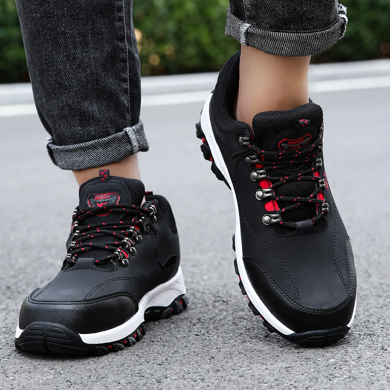 Противоударная обувь для мужчин профессиональная рабочая