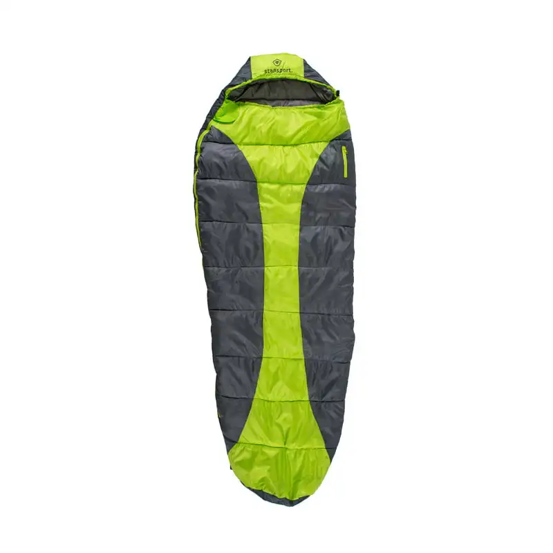

Luxurious Ultralight 2.5 lb Trekker Mummy Waterproof Shell Sleeping Bag, Perfect for Camping and Backpacking Adventures.
