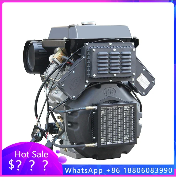 kagarens HR2V98F 30h·p 2-цилиндровый двигатель с воздушным охлаждением