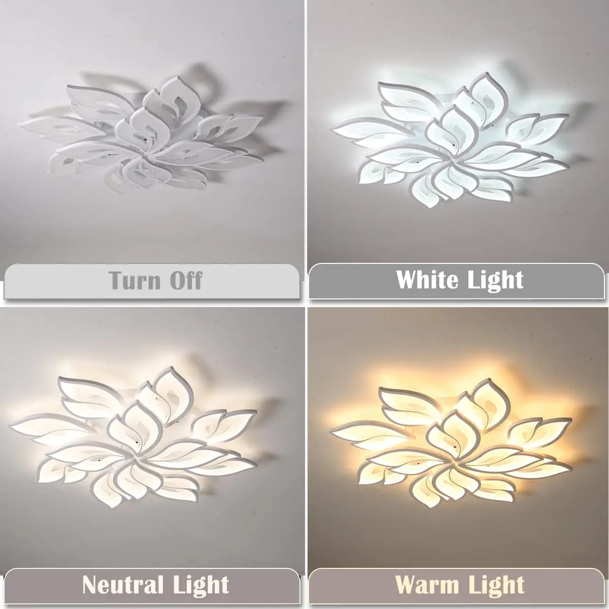 2021 современная люстра светодиодная Люстра для гостиной спальни с приложением