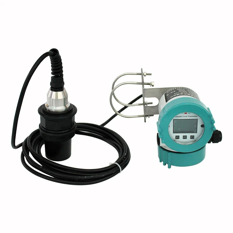 

0-10v ultrasonic water fuel tank level sensor 4-20ma liquid ultrasonic level transmitter anti-explosion ultrasonic level sensor