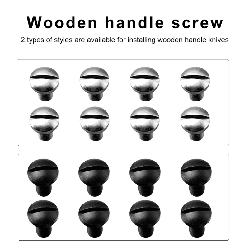 Комплект болтов с шлицем 8 шт. сменный комплект для ручек модель 416