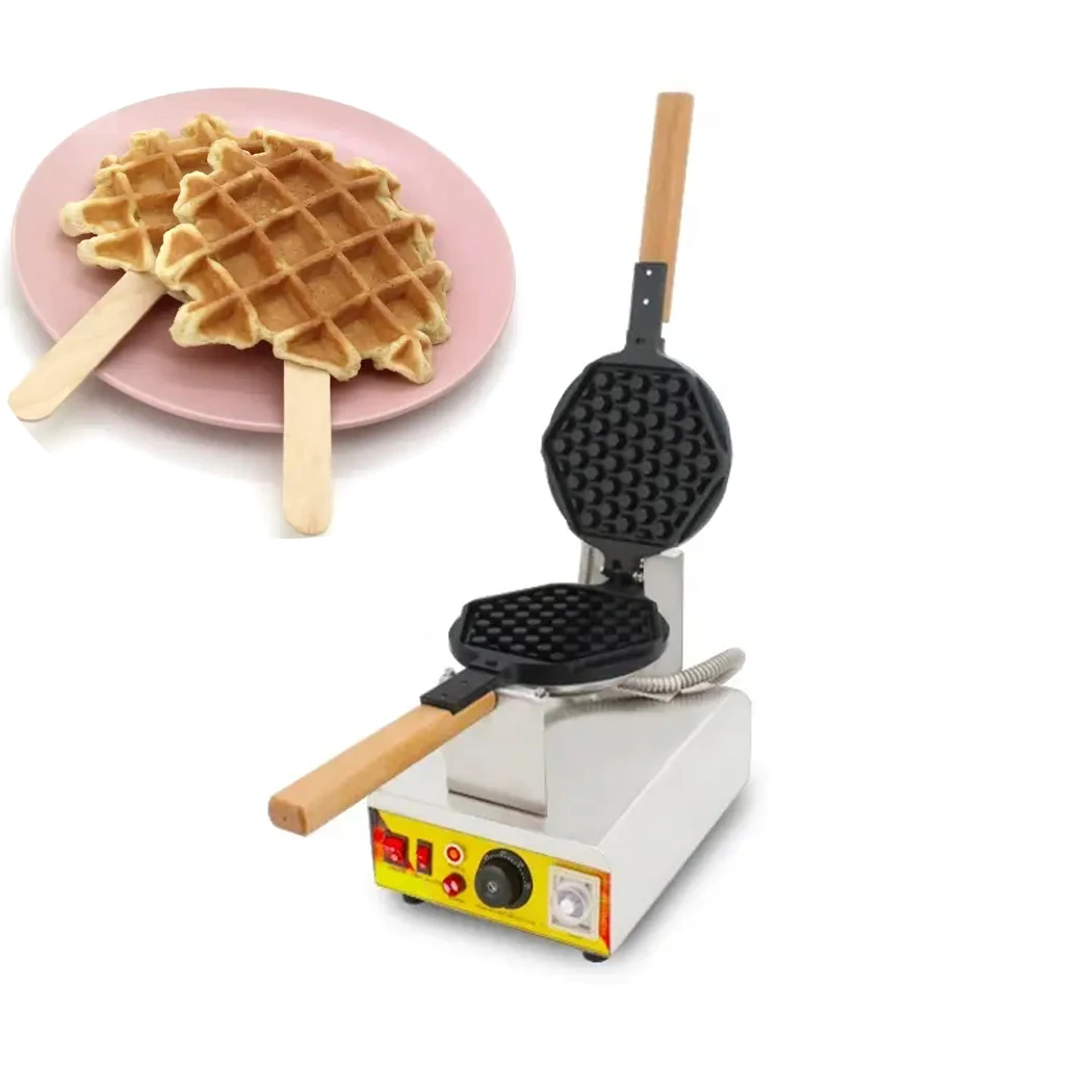

Hot sale Bubble Honeycomb Waffle making Machine in Europe Commercial ELECTR WAFFL MAKER