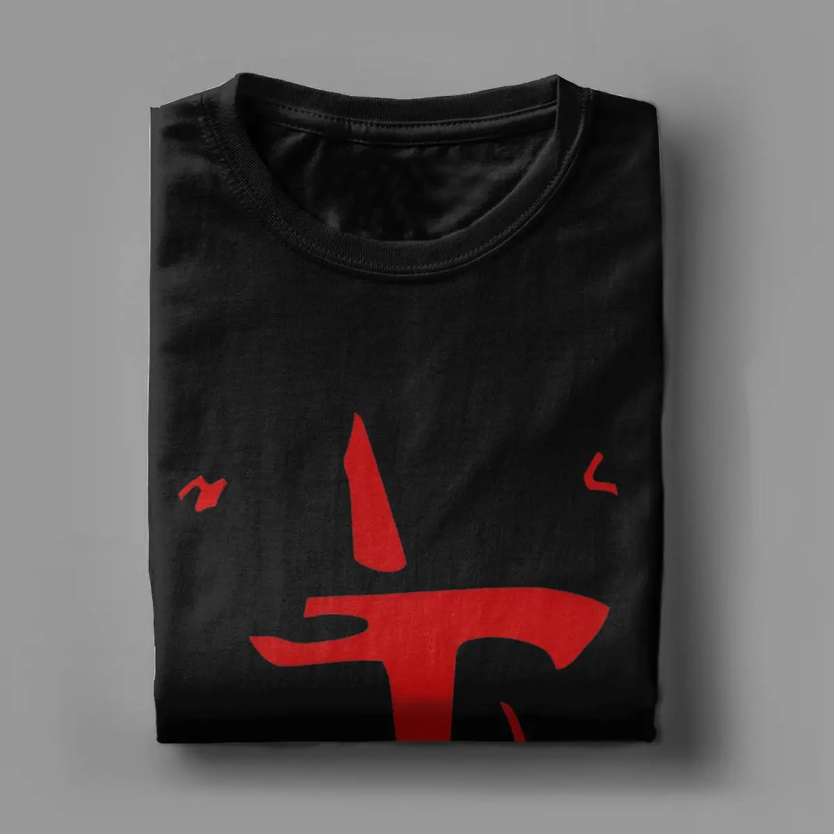 Футболка мужская с надписью Eternal Slayer Doom 100% хлопок