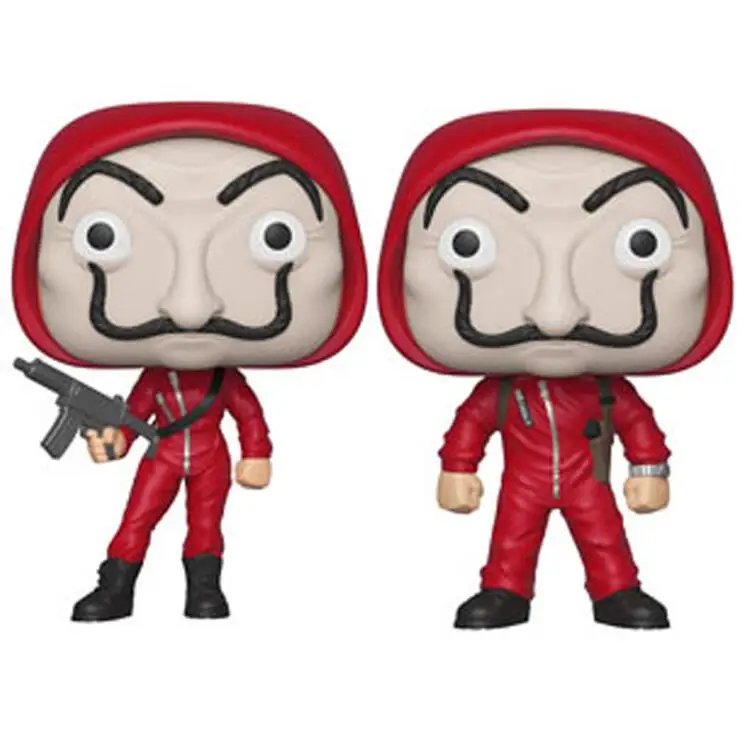 

Movie Money Heist La casa de papel Tokio Berlin Vinyl Collection Figure Toys