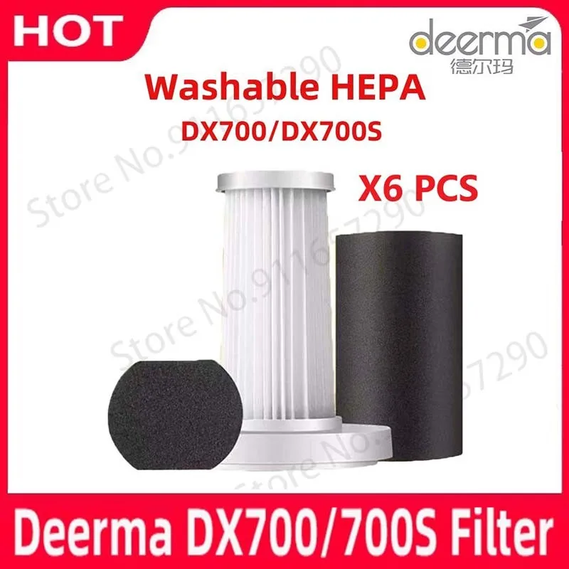 Фильтр Deerma DX700/700S ручной фильтр для пылесоса Haipa губчатый рукав хлопковые