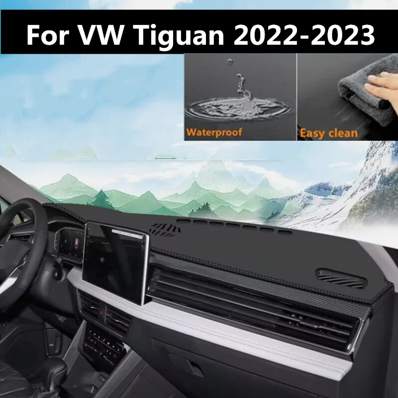 Из искусственной кожи крышка приборной панели с левым рулем защита