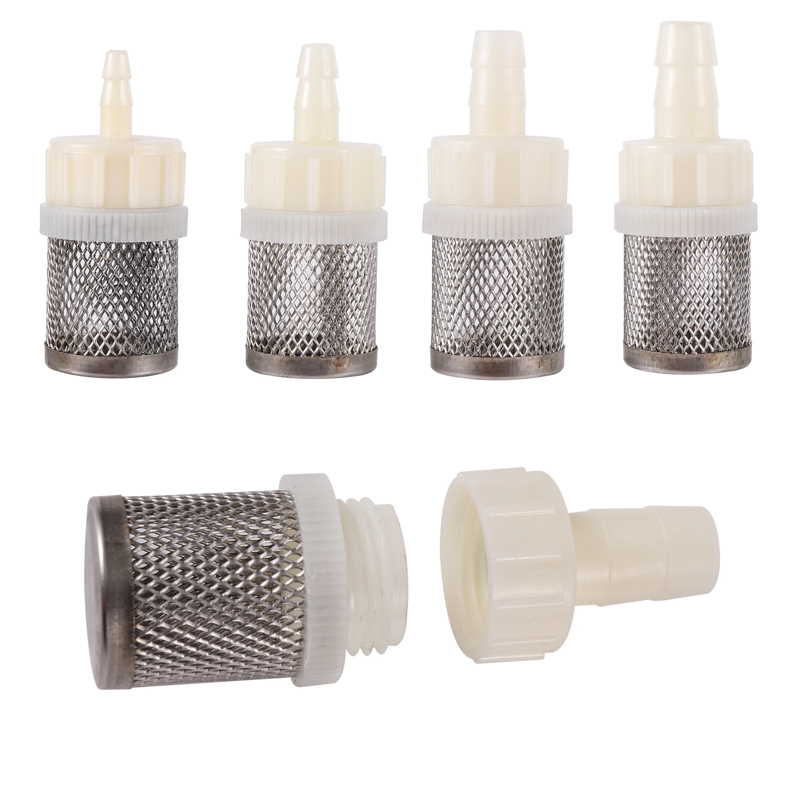 

2 Pcs 4-20mm Barb Pipe Filter Car Wash Garden Irrigation Aquarium Water Tank Mesh Strainer Water Pump Protection Filtration
