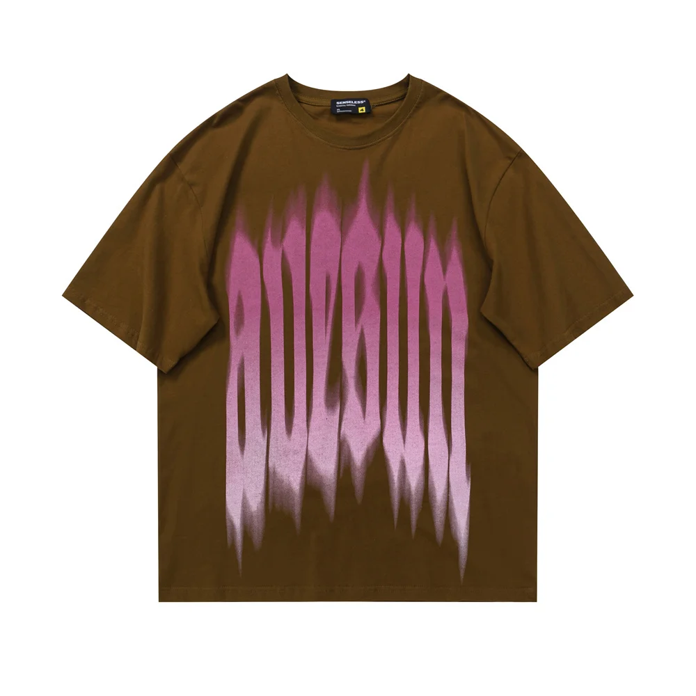 

Printed Oversized Men Women T-shirt 2023 Summer Korean Style T Shirts Male Top