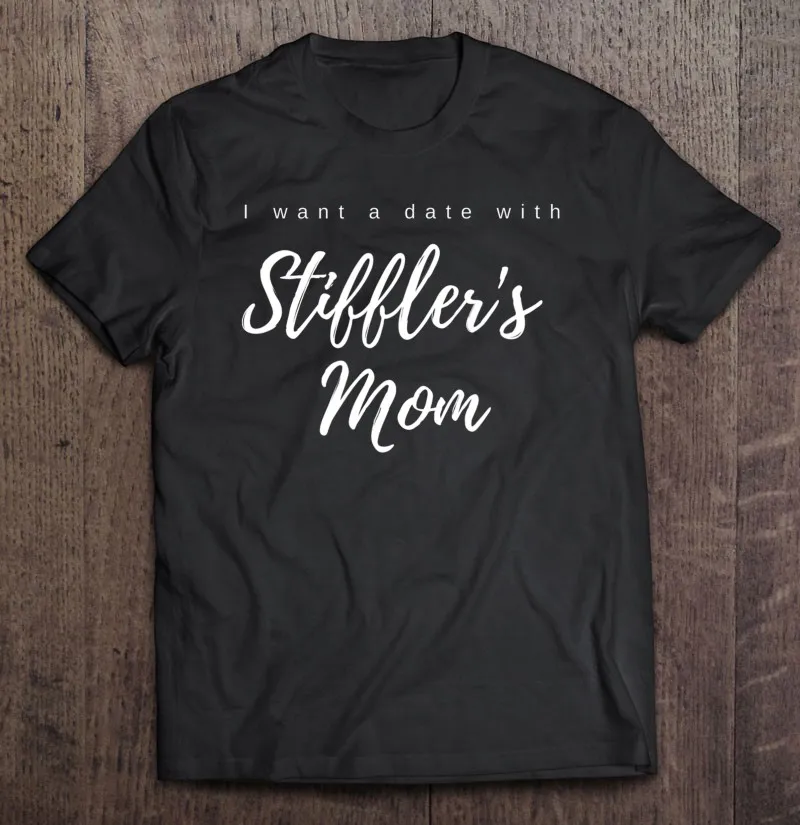 

Дизайнерская мужская футболка с надписью «I Want A Date» с принтом «Mom»