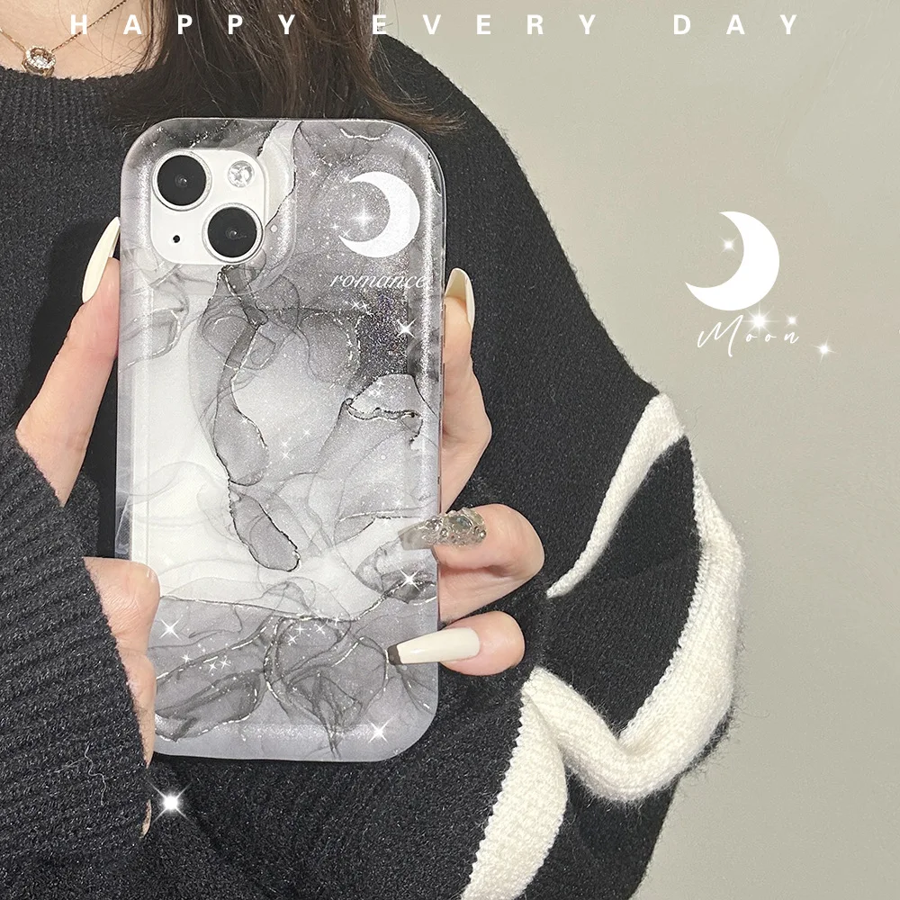 

Night Starry Sky Anti -fall Code For iphone 14 13 12 11 Pro Max 14Plus XR XS 7 8 Plus SE2 2020 transparent airbag Soft shell