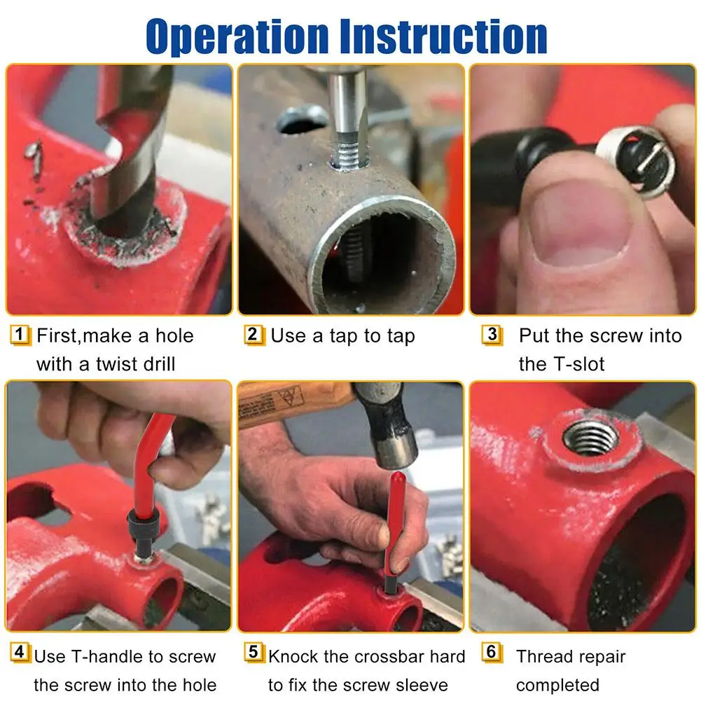 Рисунок 5 - Набор сменных вставок M6 x 1 мм