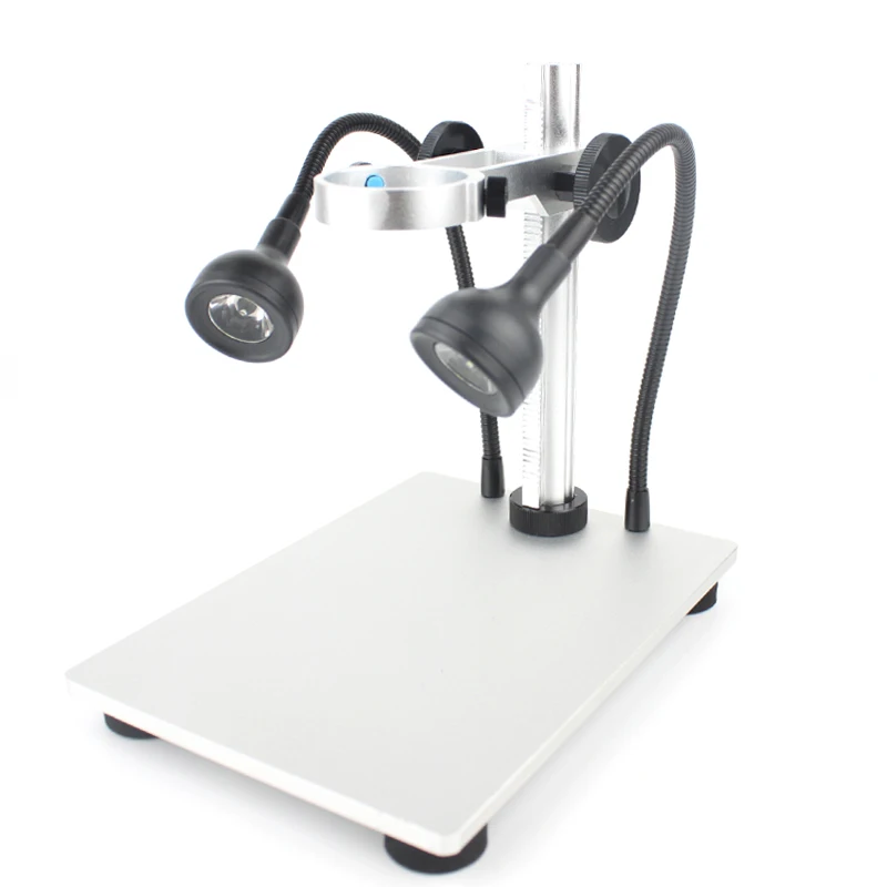 

G600 With LED light Aluminum Alloy Stand Bracket Holder Lifting Support for Digital Microscope USB Microscopes