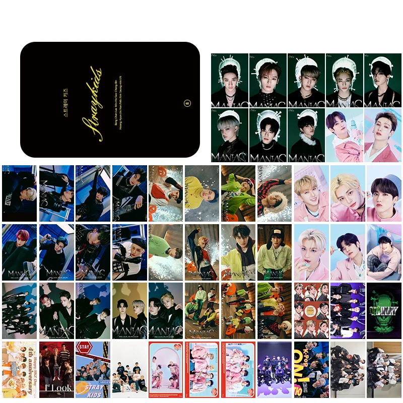 

54pcs Kpop Stray Kids ODDINARY Album Photo Cards Lomo Cards Boys HD Printable Photo Cards Postcards for Fan Collection Pre-sale