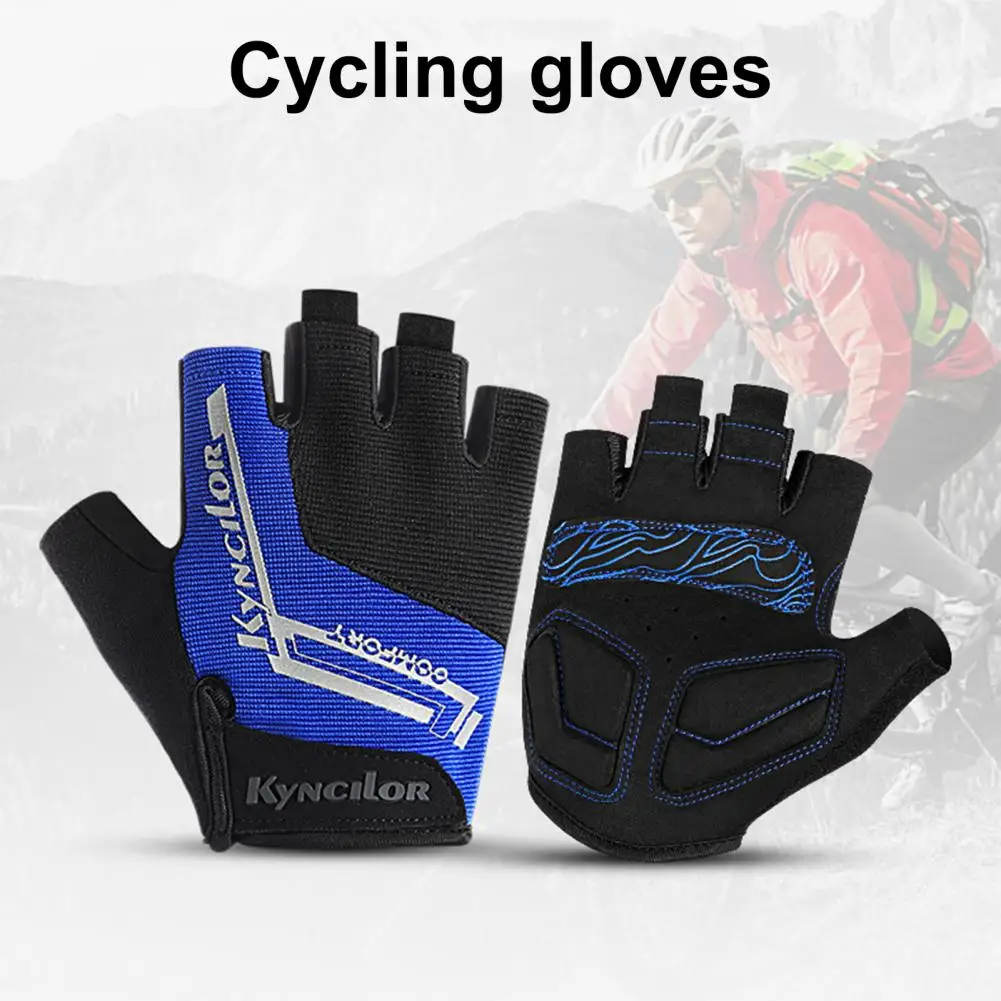 

Adjustable Quick Release Hand Protection Outdoor Women Wen Unisex Half Finger Gloves Riding Gloves for Fitness