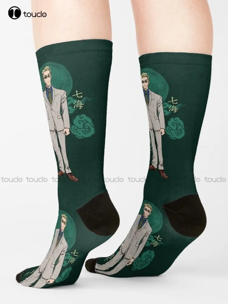 

Nanami Kento Perfect - Jujutsu Kaisen Socks Men'S Socks Personalized Custom Unisex Adult Teen Youth Socks 360° Digital Print Art