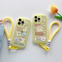 bandai pom pom purin phone case for iphone 11 12 13 pro max xs max x xr 7 8 plus cover