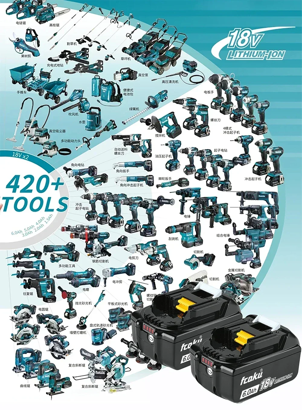 Литий-ионный аккумулятор для электроинструмента Makita 18 В 3 Ач 6 9 BL1830 BL1840 BL1850