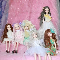 free shipping many style cheap blyth bjd doll cosmetic diy 29cm high gift doll with clothes and shoes