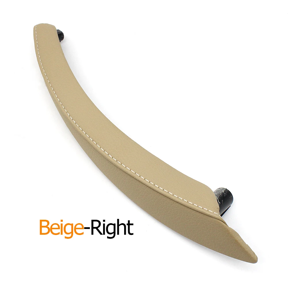 

Внутренняя левая и правая ручка двери пассажира автомобиля, кожаная крышка, отделка, замена для BMW X5 X6 E70 E71 E72 2007-2013