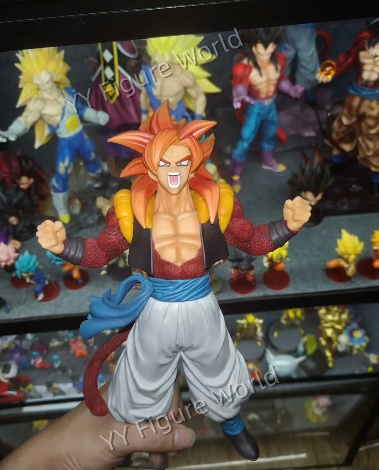 Фото В наличии оригинальная фигурка Bandai Ichiban Kuji Dragon Ball Super Rival Showdown: Красный Дракон Гоку, Гогета, Броли, Селл. №3