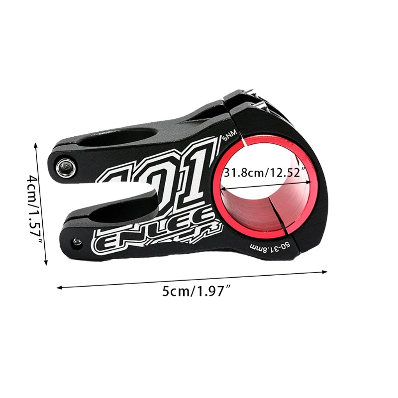 

Ослепляющий стержень для горного велосипеда, 31,8 мм, 28,6 мм, ультралегкий алюминиевый короткий стержень руля для горного велосипеда